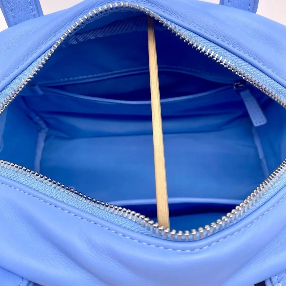 Kate Spade Puffed Satchel Crossbody Blue